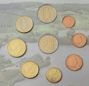 Luxembourg Coin Set 2025 Moselle 75 Years Schuman Declaration