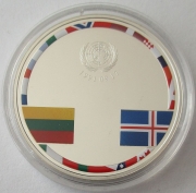 Litauen 20 Euro 2016 25 Jahre UN-Mitgliedschaft