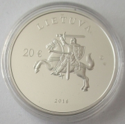 Litauen 20 Euro 2016 25 Jahre UN-Mitgliedschaft