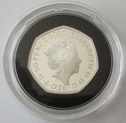 Großbritannien 50 Pence 2020 Tales of the Earth Iguanodon