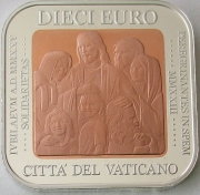 Vatikan 10 Euro 2023 Heiliges Jahr Solidarität