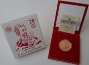 Vatikan 20 Euro 2024 Kunst & Glaube Gallo di San...