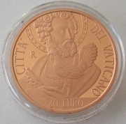 Vatikan 20 Euro 2024 Kunst & Glaube Gallo di San...