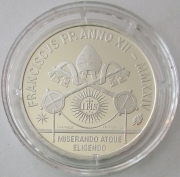 Vatikan 20 Euro 2024 Unterwegs mit dem Heiligen Franziskus Stigmata