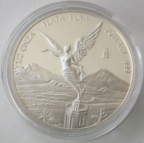 Mexiko Libertad 1/2 Oz Silber 2011 PP