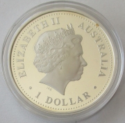 Australia 1 Dollar 2006 Lunar I Dog 1 Oz Silver Proof