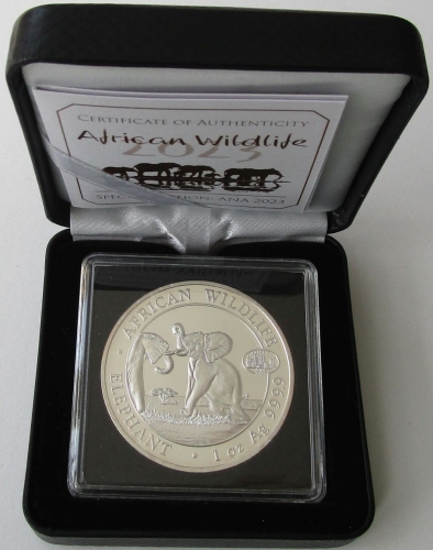 Somalia 100 Shillings 2023 Elefant Skyline Privy ANA Pittsburgh PP