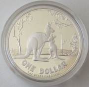 Australien 1 Dollar 2007 Kangaroo PP