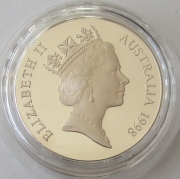 Australia 1 Dollar 1998 Kangaroo 1 Oz Silver Proof