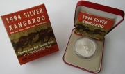 Australien 1 Dollar 1994 Kangaroo Sydney Coin Fair