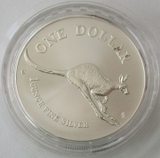 Australien 1 Dollar 1994 Kangaroo Sydney Coin Fair