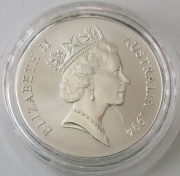 Australien 1 Dollar 1994 Kangaroo Sydney Coin Fair