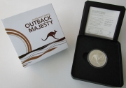 Australien 1 Dollar 2021 Kangaroo Outback Majesty PP