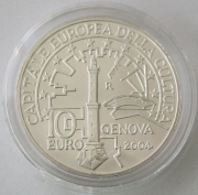 Italy 10 Euro 2004 European Capital of Culture Genova...