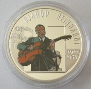 Belgien 10 Euro 2010 Django Reinhardt