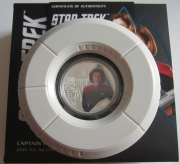 Tuvalu 1 Dollar 2015 Star Trek Captain Kathryn Janeway 1...