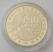 Belgien 10 Euro 2012 Europastern Paul Delvaux