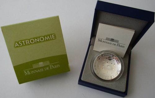 France 10 Euro 2009 Year of Astronomy Silver