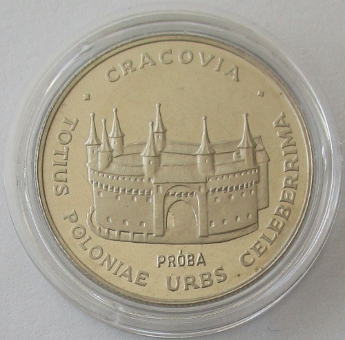 Polen 20 Zlotych 1981 Krakau Probe
