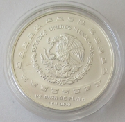 Mexico 2 Pesos 1998 Pre-Columbian Era Jaguar 1/2 Oz Silver