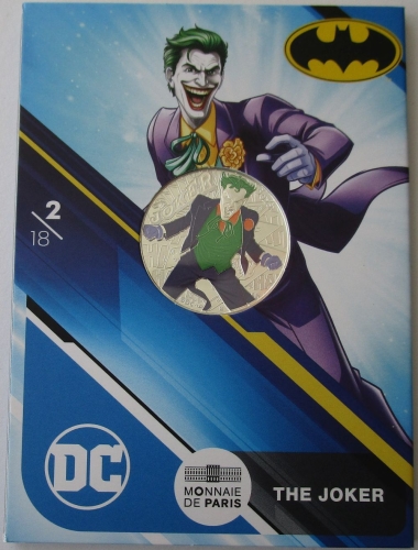 France 10 Euro 2025 DC Comics The Joker Silver