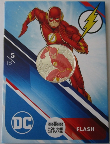 France 10 Euro 2025 DC Comics Flash Silver