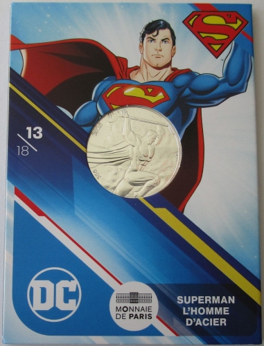 Frankreich 10 Euro 2025 DC Comics Superman Man of Steel