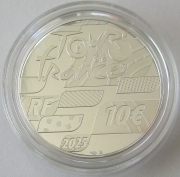 Frankreich 10 Euro 2025 Tour de France Départ - Arrivée