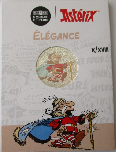 France 10 Euro 2022 Asterix Élégance / Elegance Silver