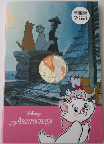 France 10 Euro 2025 Disney Aristocats Silver