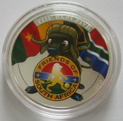 Kamerun 100 Francs 2010 Baby Big Five Büffel