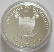 Kamerun 100 Francs 2010 Baby Big Five Büffel