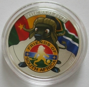 Cameroon 100 Francs 2010 Baby Five Buffalo