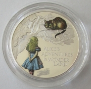 Großbritannien 2 Pounds 2021 Alice im Wunderland PP
