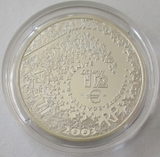 France 1.50 Euro 2003 Childrens Tales from Europe Alices Adventures in Wonderland Silver