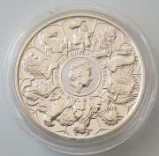Großbritannien 5 Pounds 2021 Queens Beasts Completer