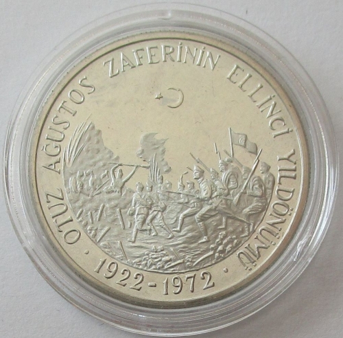 Türkei 50 Lira 1972 Schlacht von Dumlupınar