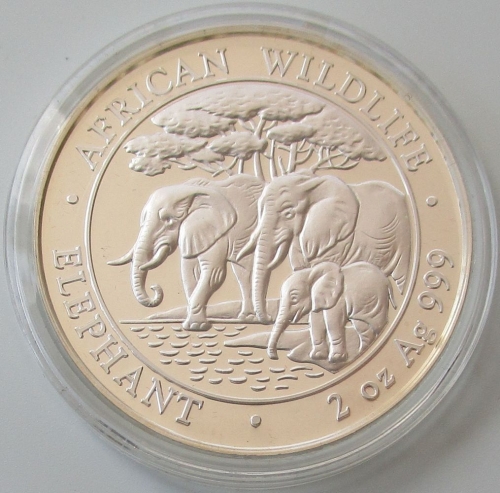 Somalia 200 Shillings 2013 Elefant PP