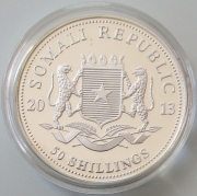 Somalia 50 Shillings 2013 Elefant PP