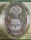 Niue 1 Dollar 2012 Fabergé Bouquet of Lilies Clock Egg 1/2 Oz Silver