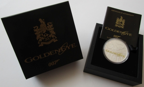 Tuvalu 1 Dollar 2020 James Bond 25 Jahre GoldenEye