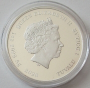 Tuvalu 1 Dollar 2020 James Bond 25 Jahre GoldenEye