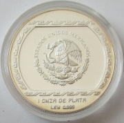 Mexiko 5 Nuevos Pesos 1993 Präkolumbische Ära Carita Sonriente PP