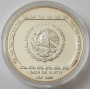 Mexiko 5 Nuevos Pesos 1993 Präkolumbische Ära Anciano con Brasero PP