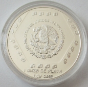 Mexiko 5 Nuevos Pesos 1994 Präkolumbische Ära Dintel 26 PP (lose)