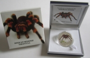 Niue 1 Dollar 2012 Venomous Spiders Mexican Redknee...