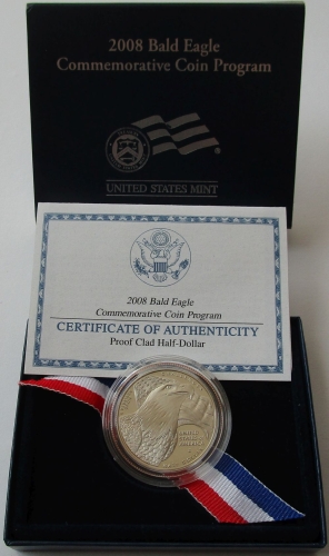USA 1/2 Dollar 2008 Bald Eagle PP