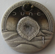 Tuvalu 2 Dollars 2026 Dune Scourge of the Desert Sea