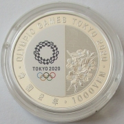 Japan 1000 Yen 2020 Olympia Tokio Tischtennis