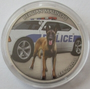Niue 1 Dollar 2016 Watch & Guard Dogs Belgian Malinois